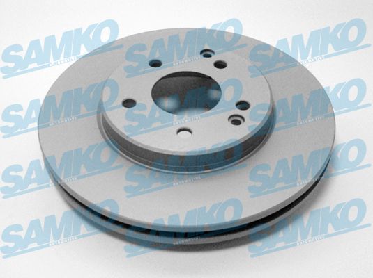 Samko Bremsscheibe M2601vr Belüftet 288Mm 25Mm Für Mercedes