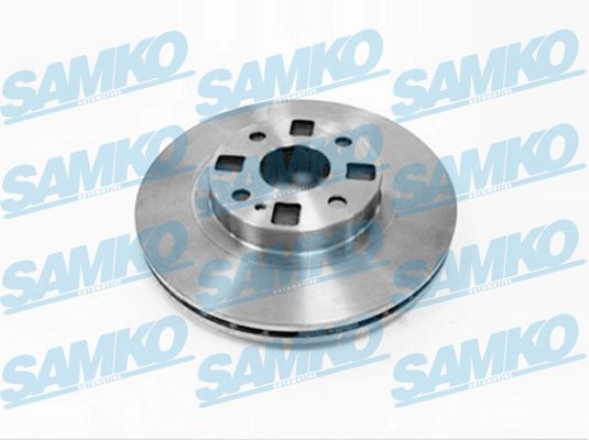 Samko Bremsscheibe M5840v Belüftet 258Mm 24Mm Für Mazda Haima (Faw)