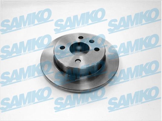 SAMKO Bremsscheibe o1421p voll 240mm 10mm für Opel Vaughall