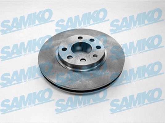Samko Bremsscheibe O1590v Belüftet 260Mm 24Mm Für Opel Vaughall