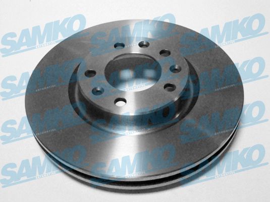 Samko Bremsscheibe P1020v Belüftet 283Mm 26Mm Für Peugeot (Df-Psa)