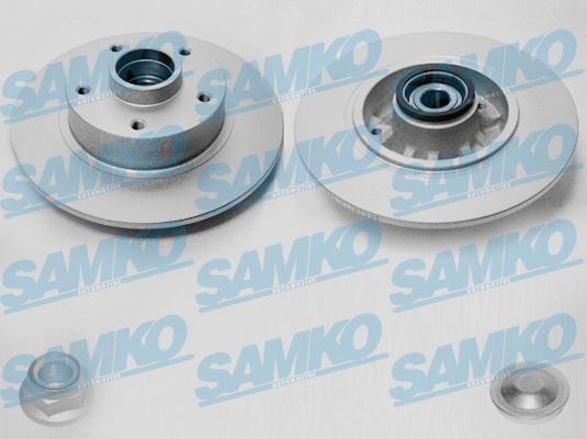 Samko Bremsscheibe R1040prca Voll 260Mm 8Mm Für Renault