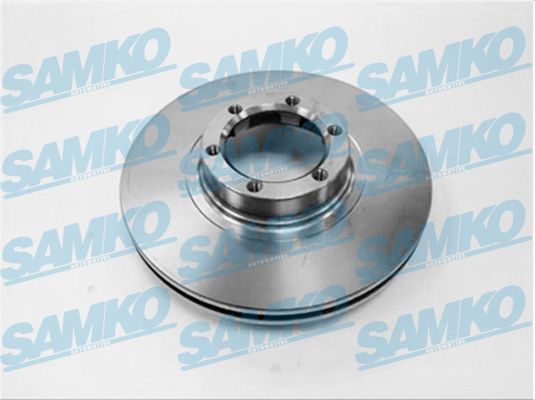 Samko Bremsscheibe R1041v Belüftet 252Mm 24Mm Für Vaughall Renault