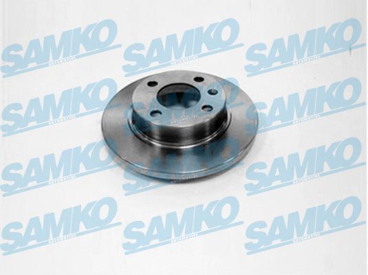 SAMKO Bremsscheibe s3023p voll 236mm 13mm für Skoda