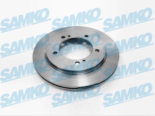 Samko Bremsscheibe S5003v Belüftet 287Mm 17Mm Für Chevrolet Suzuki