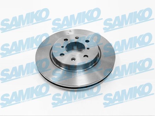 Samko Bremsscheibe S5006v Belüftet 256Mm 22Mm Für Suzuki