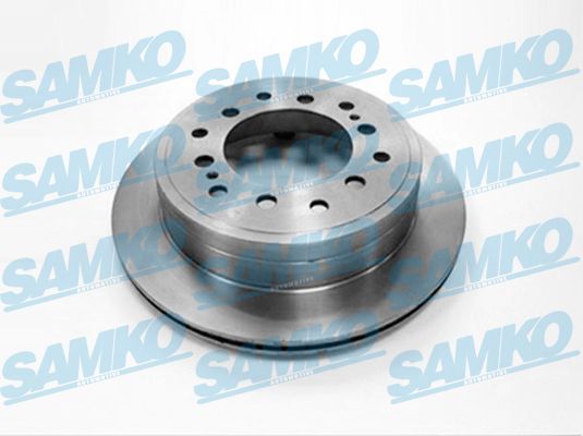 Samko Bremsscheibe T2000v Belüftet 312Mm 18Mm Für Toyota Baw