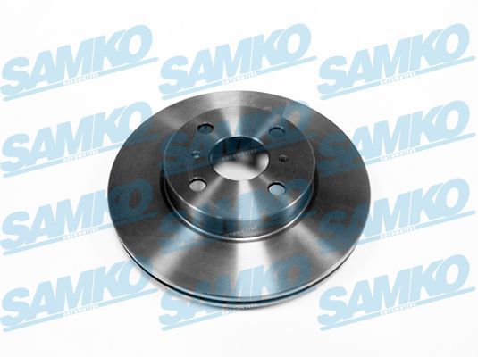 Samko Bremsscheibe T2058v Belüftet 255Mm 20Mm Für Toyota