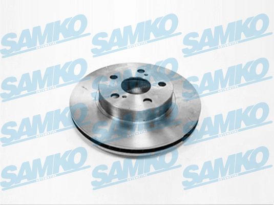 Samko Bremsscheibe T2075v Belüftet 255Mm 22Mm Für Toyota