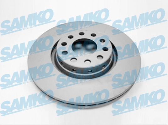 Samko Bremsscheibe V2003vr Belüftet 312Mm 25Mm Für Vw Audi (Faw)