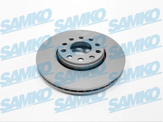 Samko Bremsscheibe V2004vr Belüftet 288Mm 25Mm Für Vw