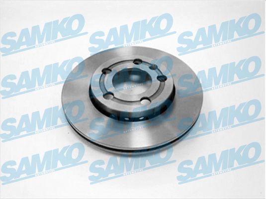 SAMKO Bremsscheibe v2007v belüftet 239mm 18mm für Skoda VW