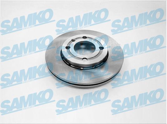 SAMKO Bremsscheibe v2291v 239mm 18mm für VW SEAT