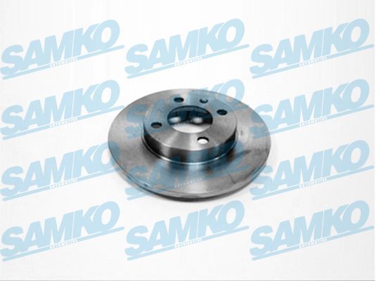 SAMKO Bremsscheibe v2301p voll 239mm 10mm für MAN VW