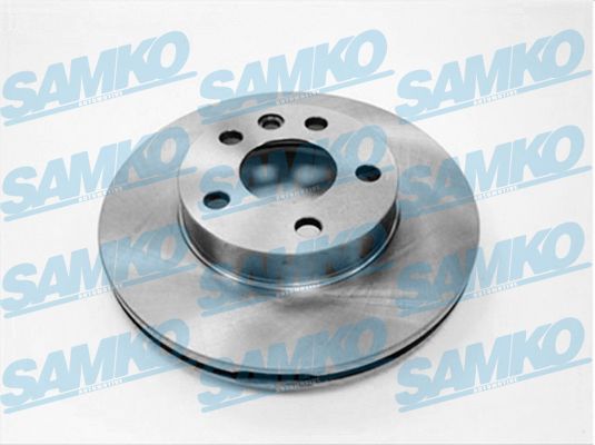 Samko Bremsscheibe V2371v Belüftet 280Mm 24Mm Für Vw