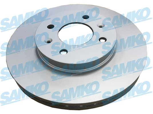 Samko Bremsscheibe H2062vr Belüftet 256Mm 22Mm Für Kia (Dyk)