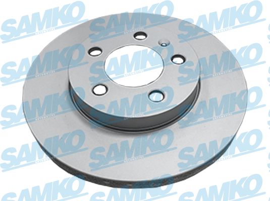Samko Bremsscheibe V2024vr Belüftet 256Mm 22Mm Für Vw
