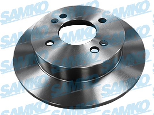 SAMKO Bremsscheibe h2092p voll 234mm 10mm für HYUNDAI