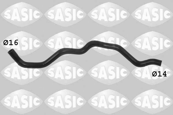 SASIC Kühlerschlauch 3400015 mitte rechts für Peugeot