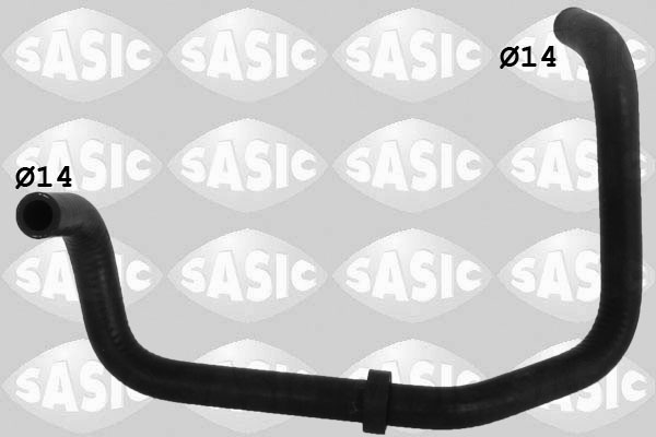 SASIC Kühlerschlauch 3400069 mitte rechts für Fiat Peugeot