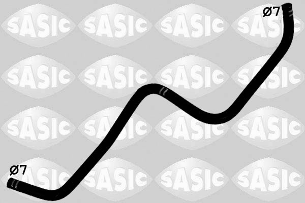 SASIC Kühlerschlauch 3400087 für Fiat Peugeot