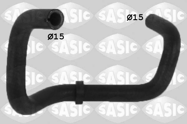 SASIC Kühlerschlauch 3400217 mitte links für Peugeot