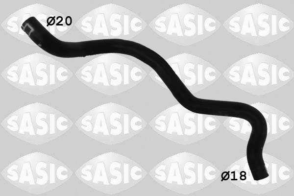 SASIC Kühlerschlauch 3404033 mitte rechts für RENAULT