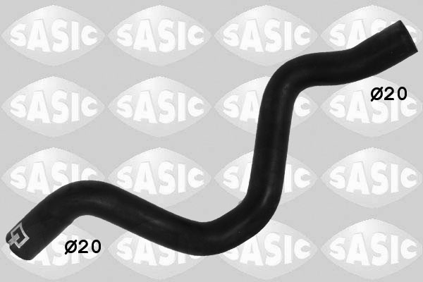 SASIC Kühlerschlauch 3404037 mitte rechts für RENAULT