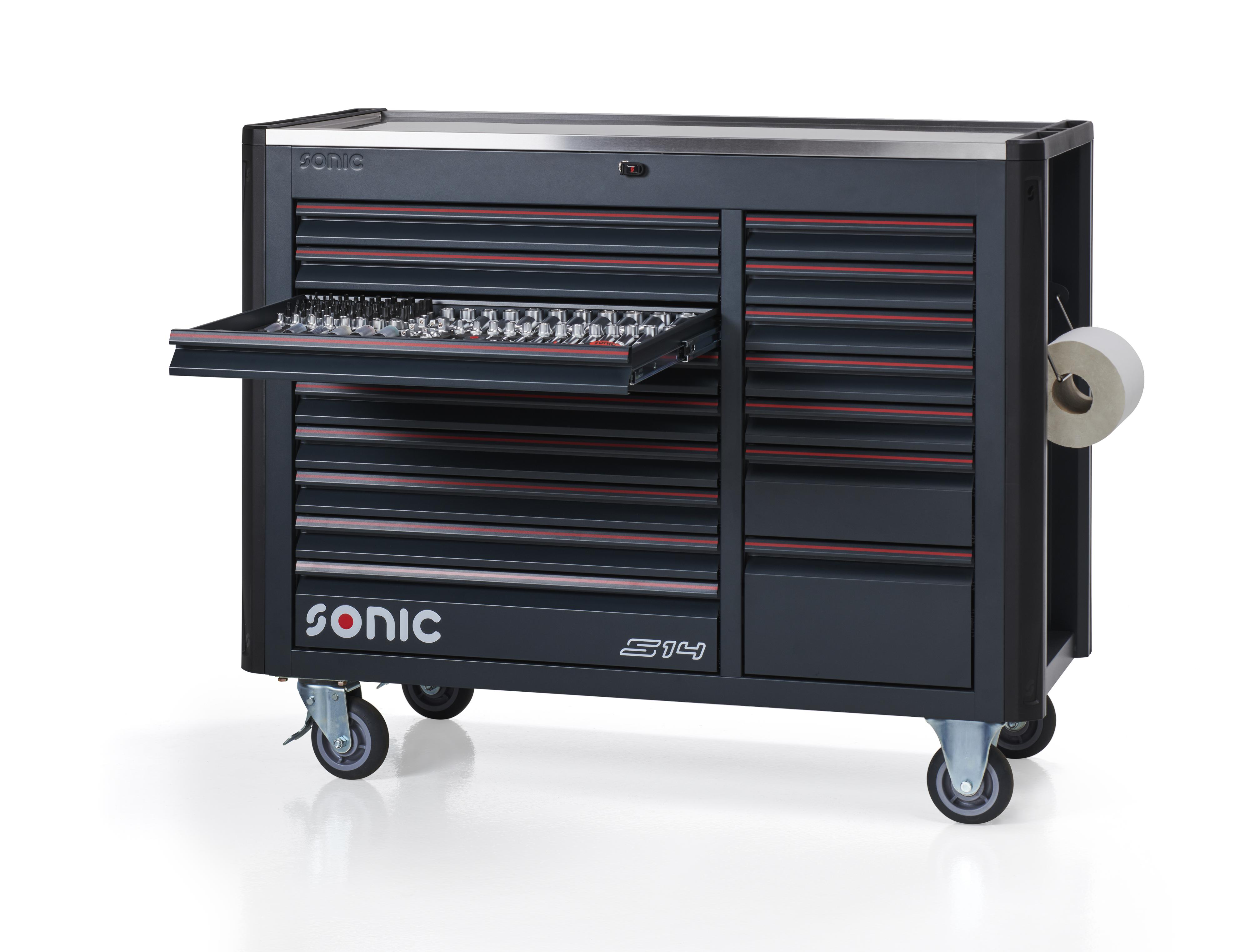 SONIC EQUIPMENT Werkzeugwagen NEXT S14 Werkstattwagen 920-tlg. 792081