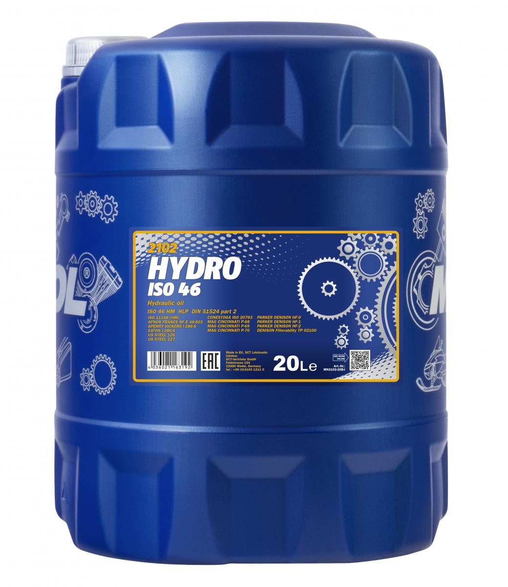 Mannol Hydro ISO 46 Longlife ASTM D 6158 EATON GB111118.1 Hydrauliköl 20 Liter - Image 4