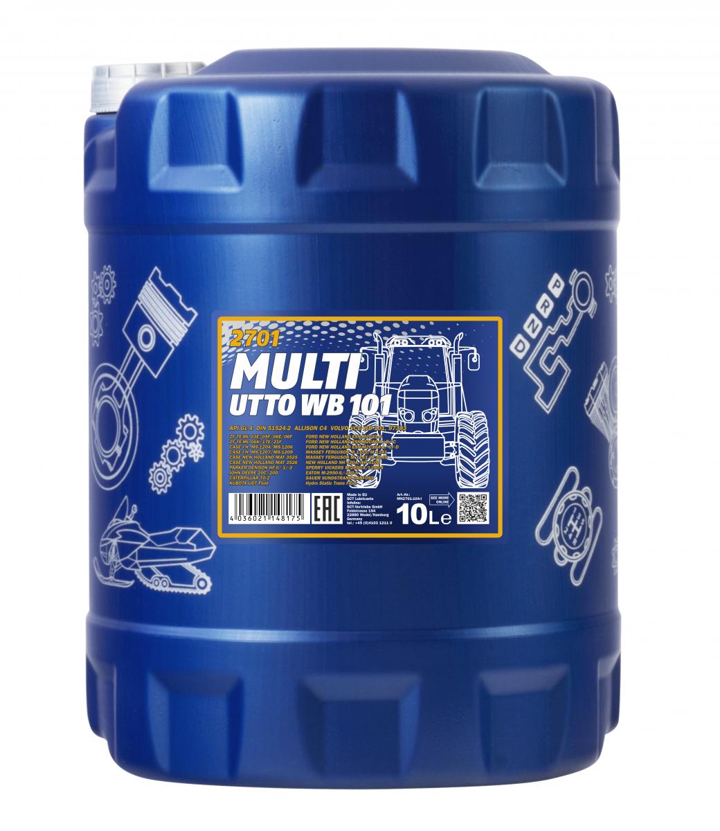 SCT - MANNOL Motoröl Mannol Multi UTTO WB 101 [10L] mn270110 10l