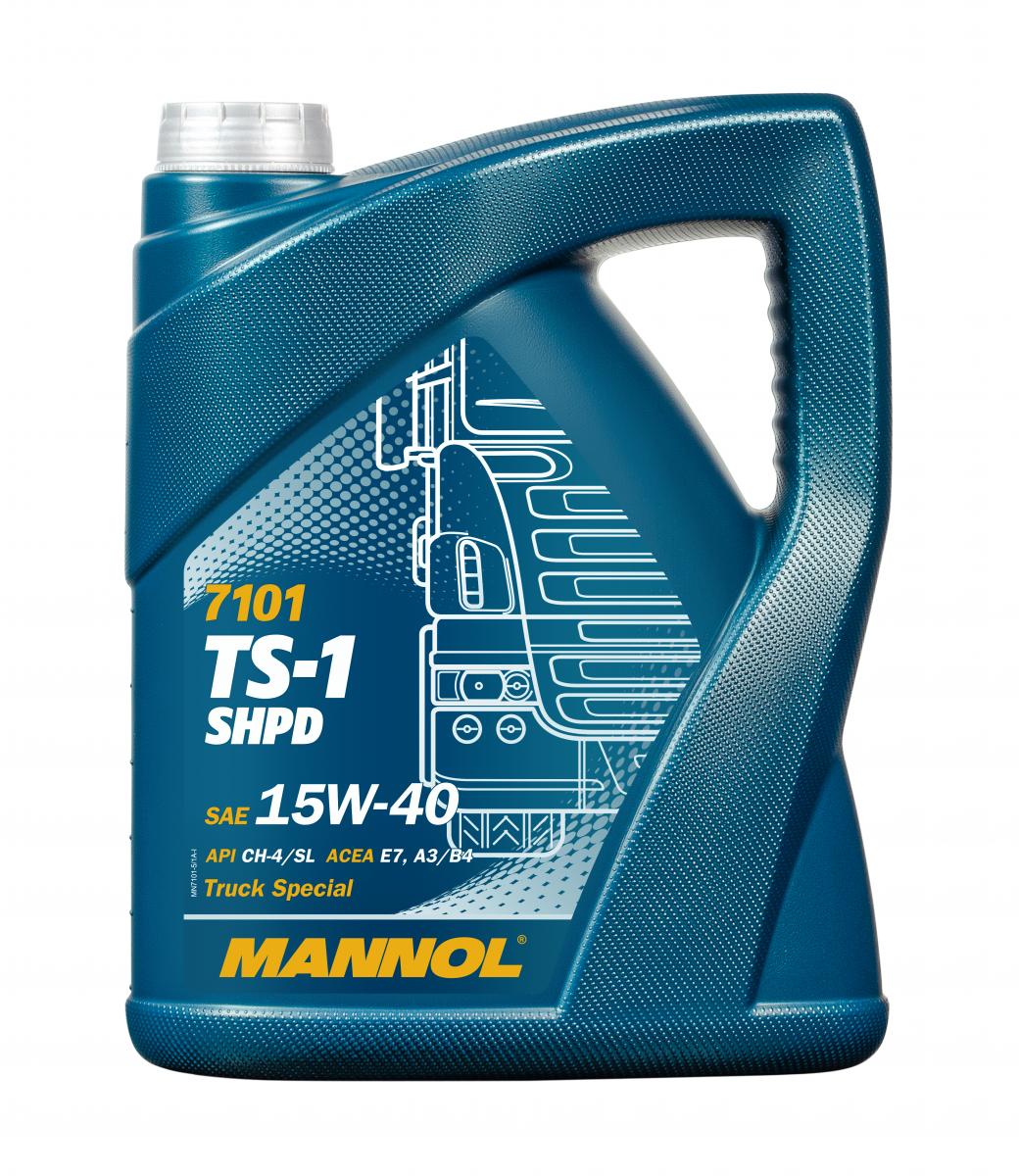 SCT - MANNOL Motoröl Mannol TS-1 SHPD 15W-40 [5L] mn71015 5l