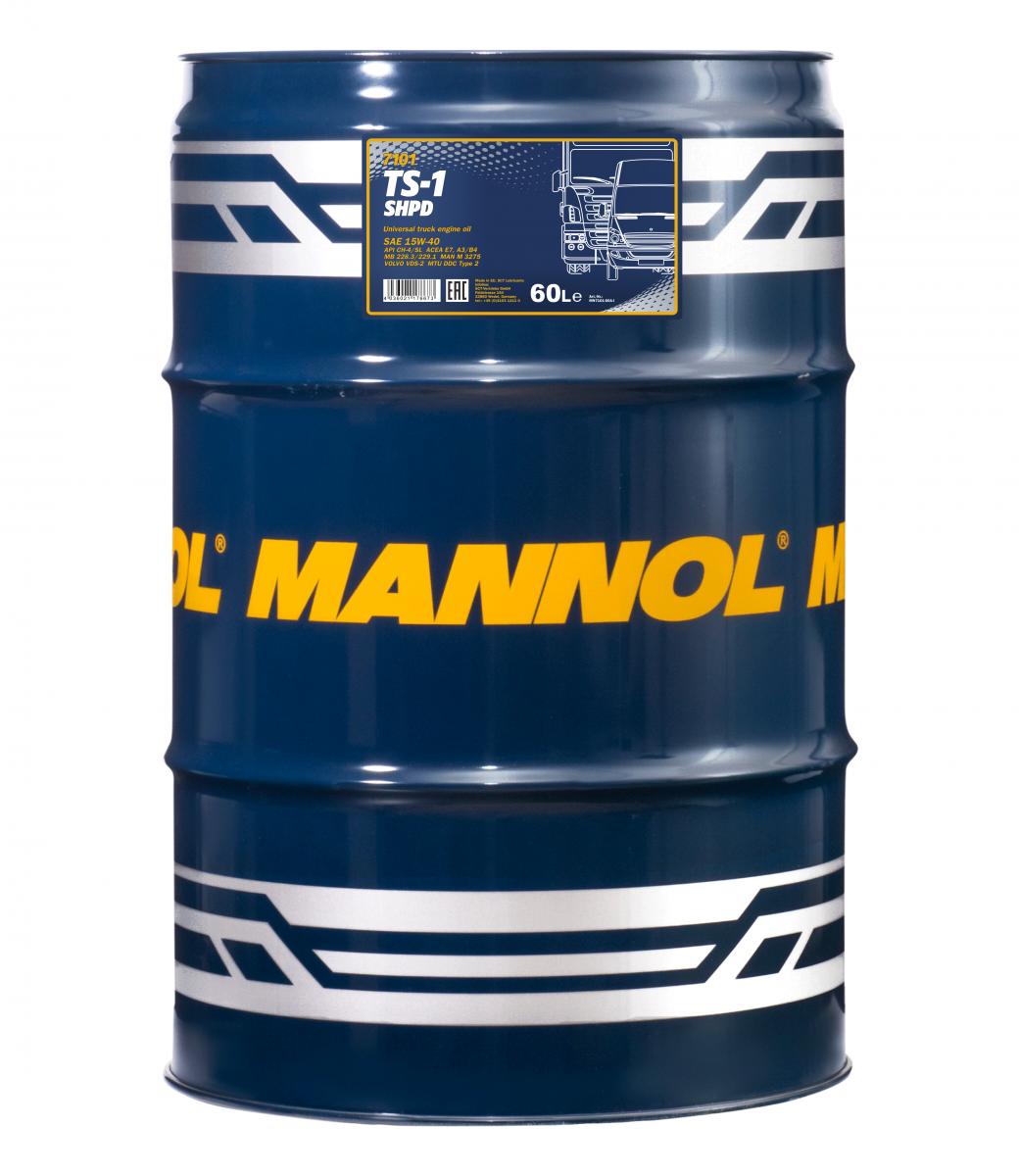SCT - MANNOL Motoröl Mannol TS-1 SHPD 15W-40 [60L] mn710160 60l