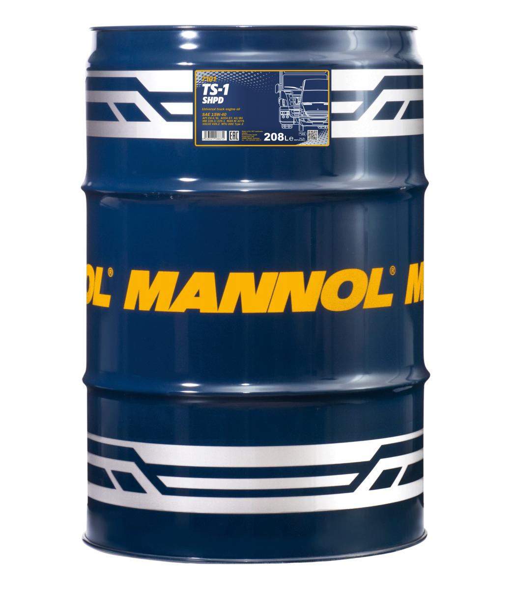 SCT - MANNOL Motoröl Mannol TS-1 SHPD 15W-40 [208L] mn7101dr 208l