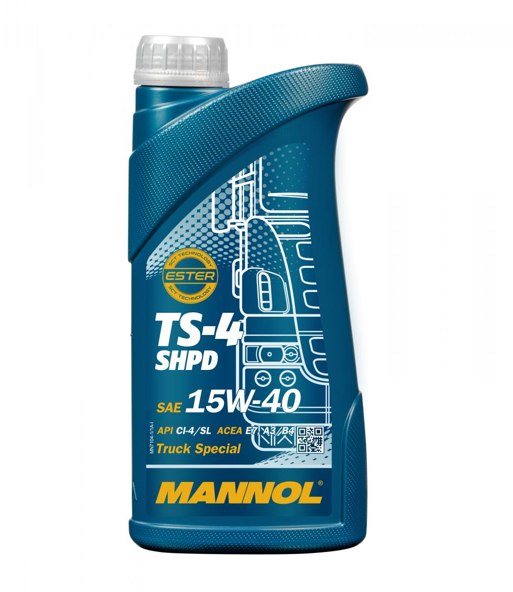 Mannol TS-4 SHPD 15W-40 Extra Motor�l 1 Liter