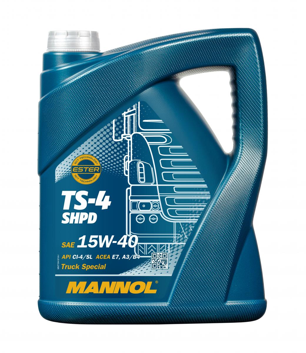 SCT - MANNOL Motoröl Mannol TS-4 SHPD 15W-40 Extra [5L] mn71045 5l