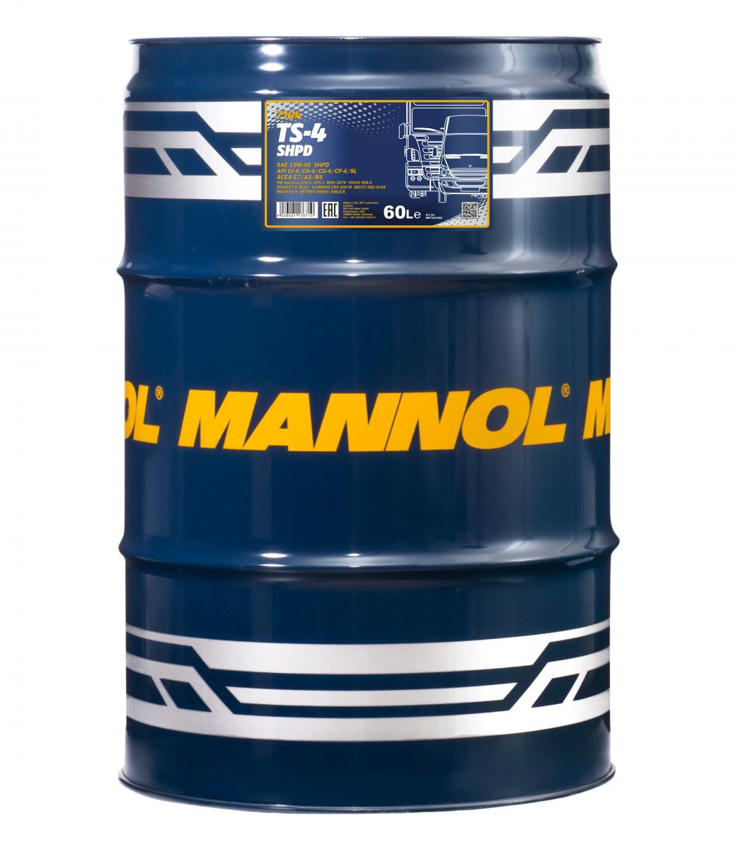 SCT - MANNOL Motoröl Mannol TS-4 SHPD 15W-40 Extra [60L] mn710460 60l