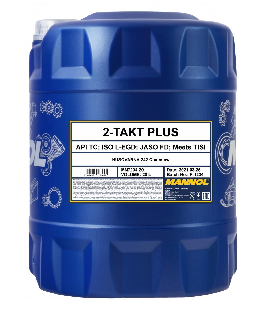SCT - MANNOL Motoröl Mannol 2-Takt Plus [20L] mn720420 20l