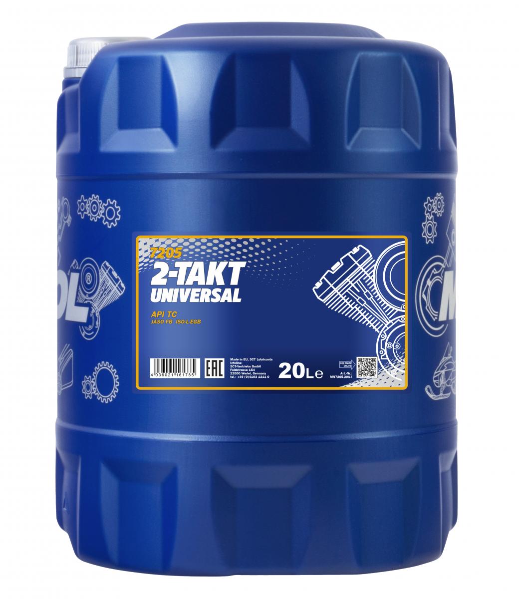 SCT - MANNOL Motoröl Mannol 2-Takt [20L] mn720520 20l
