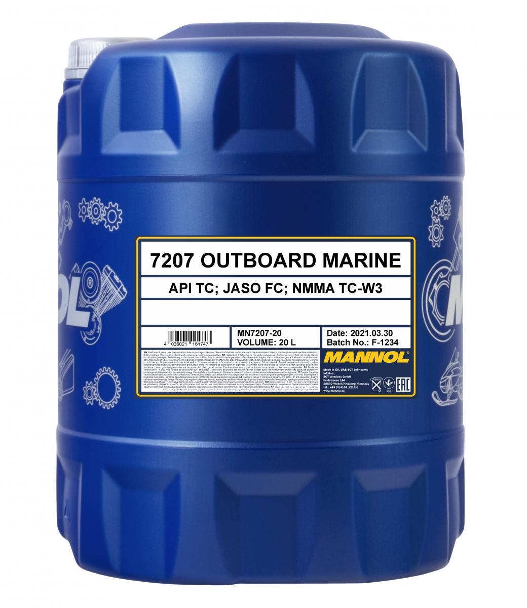SCT - MANNOL Motoröl Mannol Outboard Marine [20L] mn720720 20l