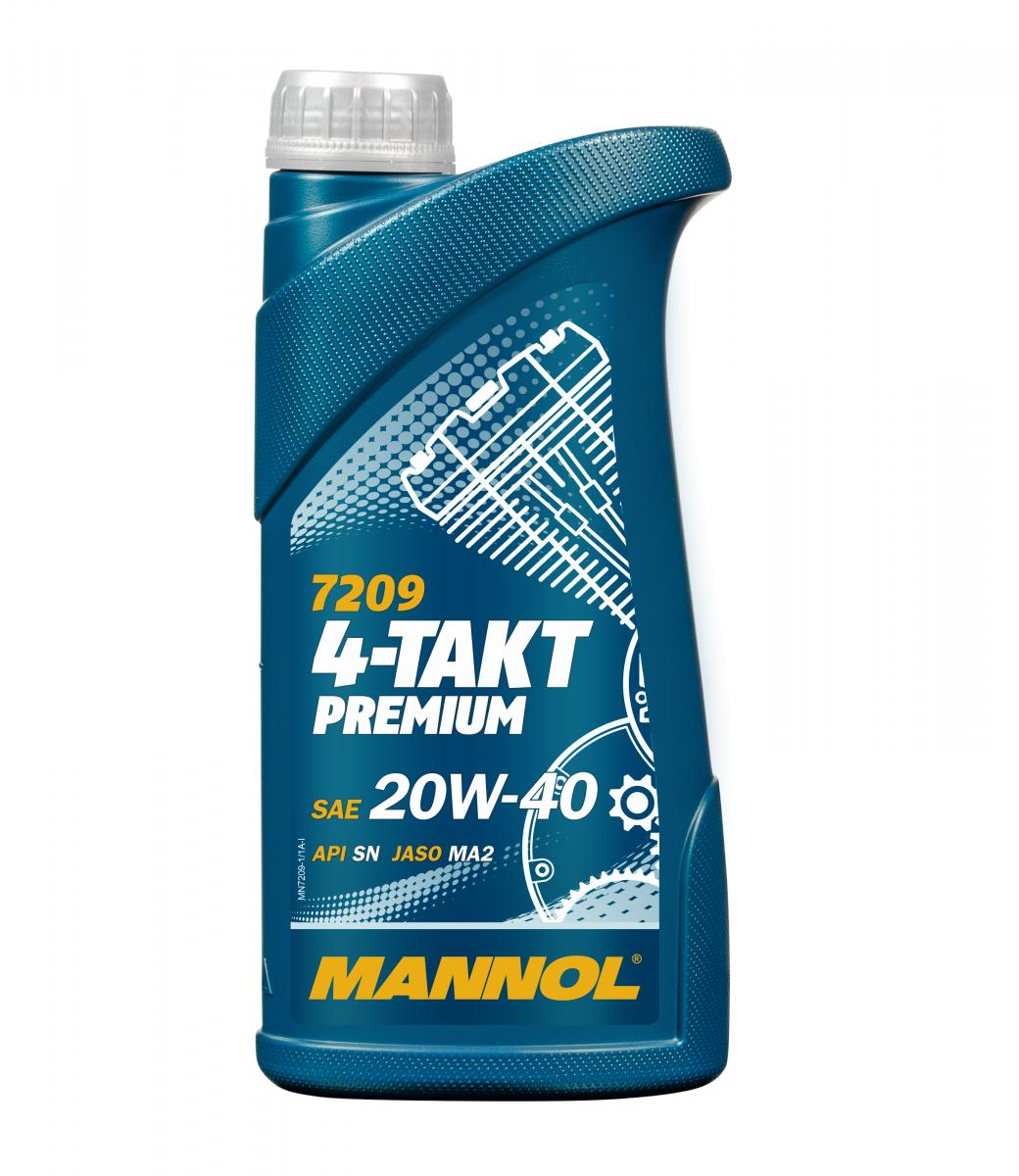 SCT - MANNOL Motoröl Mannol 7209 4-TAKT Premium 20W-40 [1L] mn72091 1l