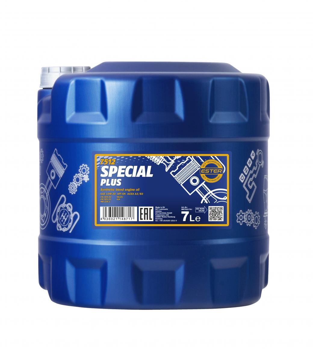 SCT - MANNOL Motoröl Mannol 7512 Special Plus 10W-30 [7L] mn75127 7l