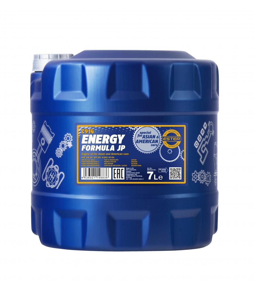 SCT - MANNOL Motoröl Mannol Energy Formula JP 5W-30 [7L] mn79147 7l