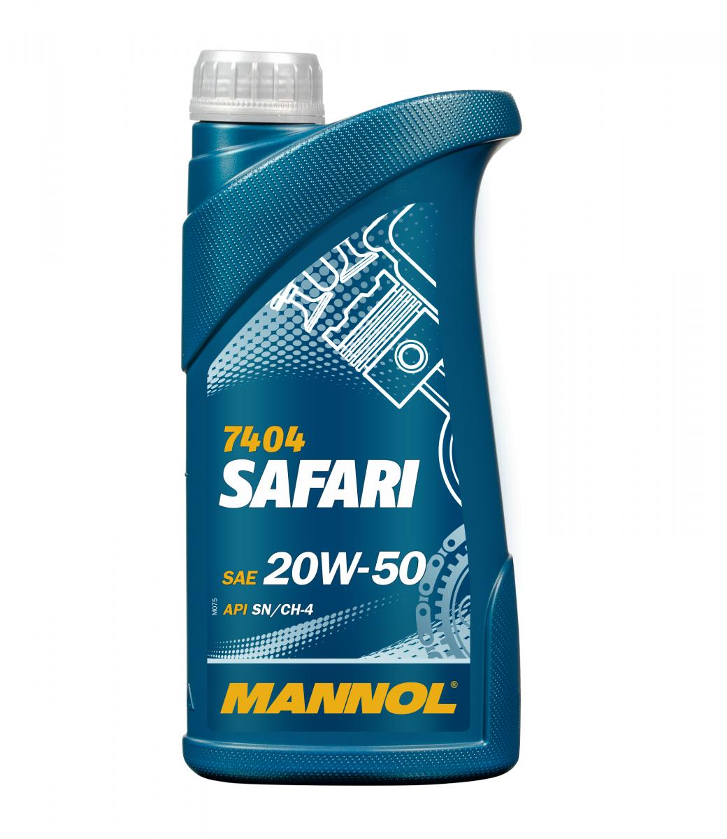 SCT - MANNOL Motoröl Mannol Safari 20W-50 [1L] mn74041 1l
