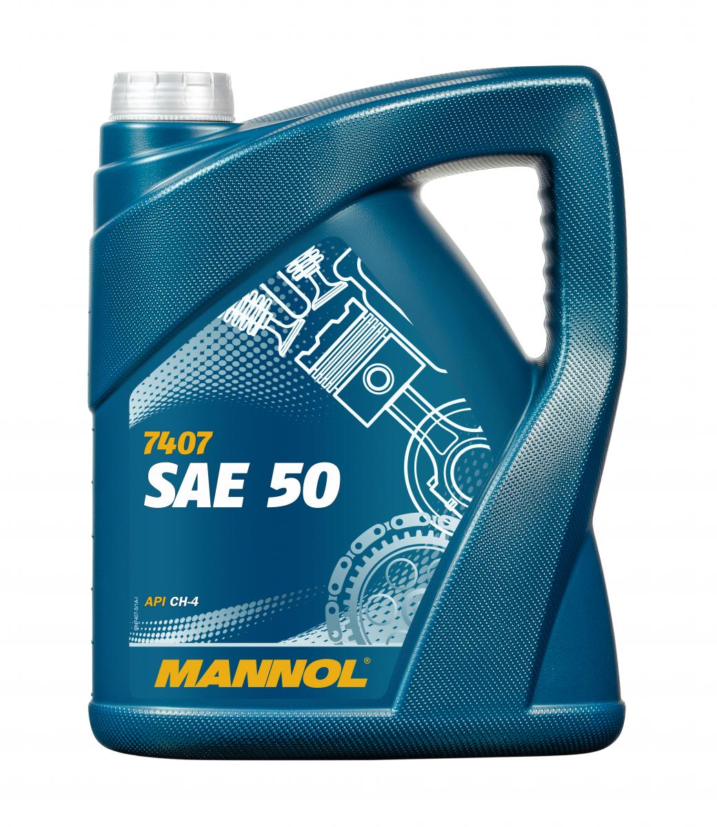 SCT - MANNOL Motoröl Mannol SAE 50 [5L] mn74075 5l