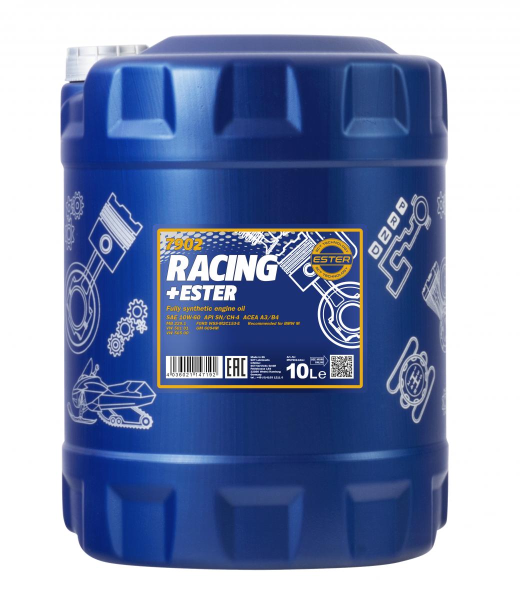 SCT - MANNOL Motoröl Mannol Racing+Ester 10W-60 [10L] mn790210 10l