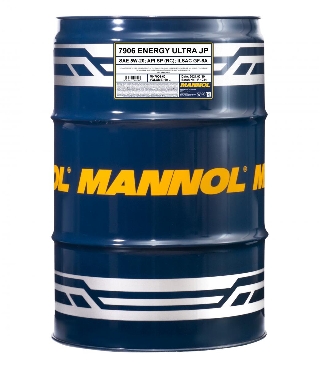 SCT - MANNOL Motoröl Mannol Energy Ultra JP 5W-20 [60L] mn790660 60l