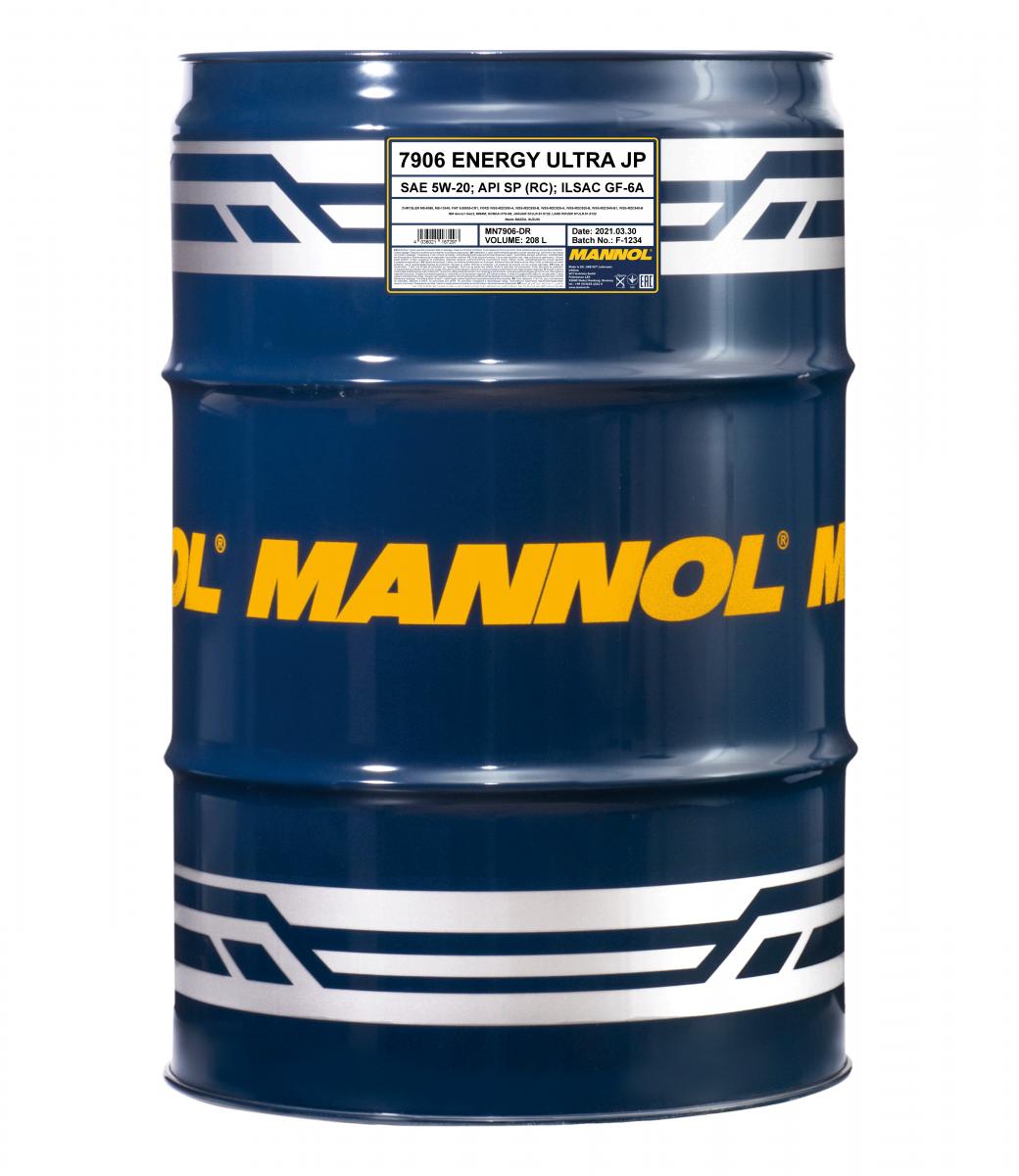 SCT - MANNOL Motoröl Mannol Energy Ultra JP 5W-20 [208L] mn7906dr 208l