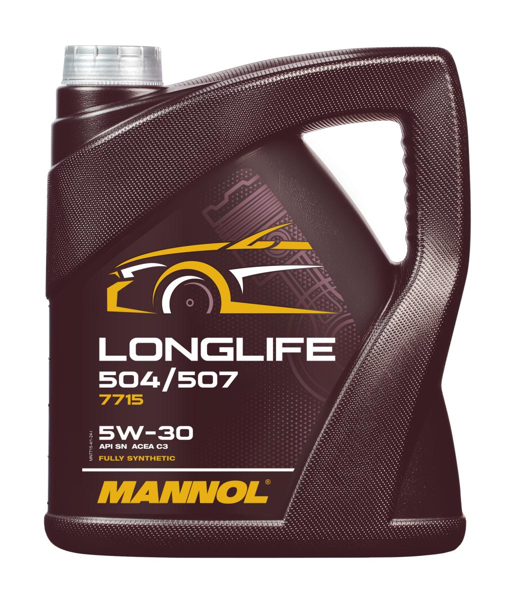 SCT - MANNOL Motoröl Longlife 504/507 5W-30 7715 [4 L] mn77154 4l