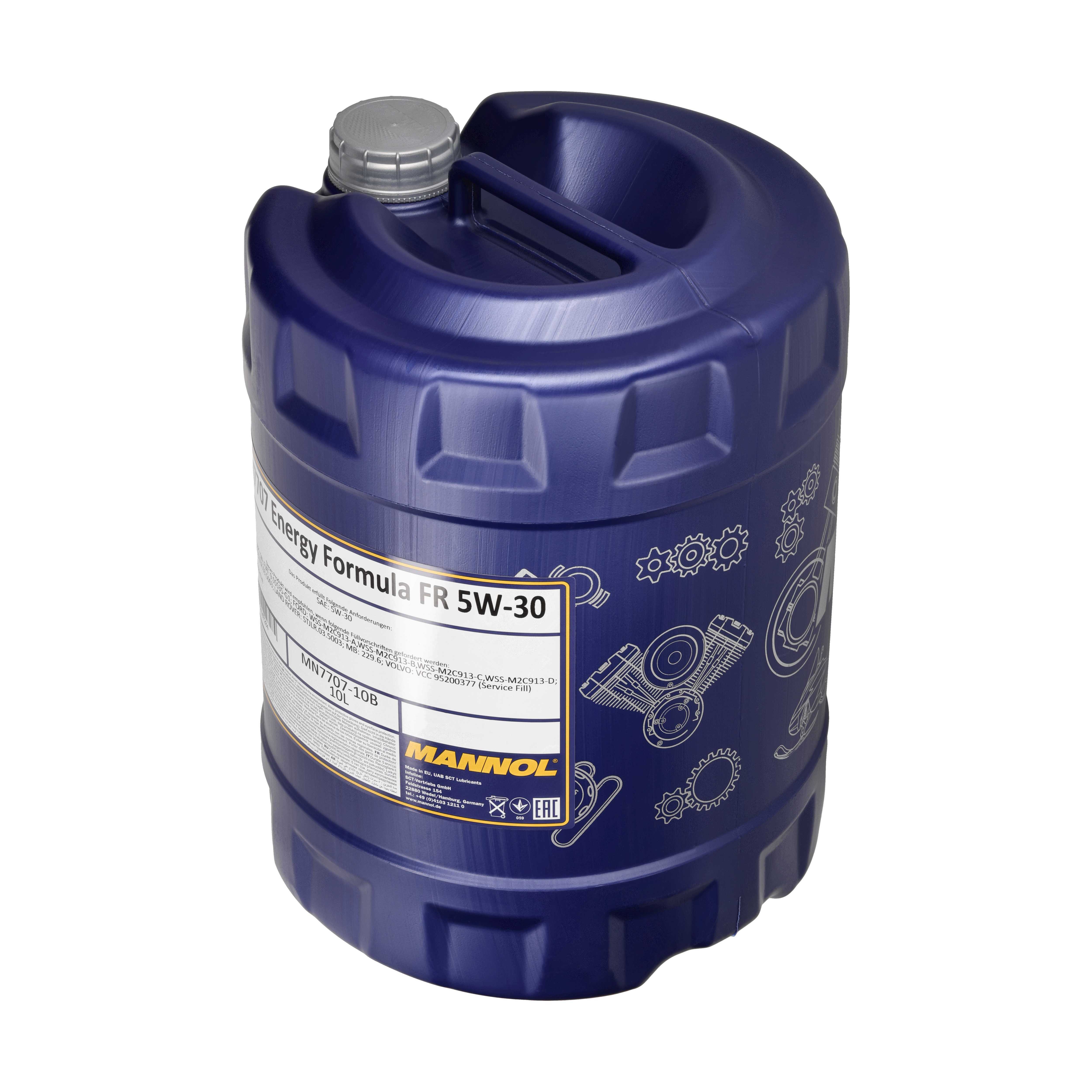SCT - MANNOL Motoröl Mannol 7707 Energy Formula FR 5W-30 [10L] mn770710 10l